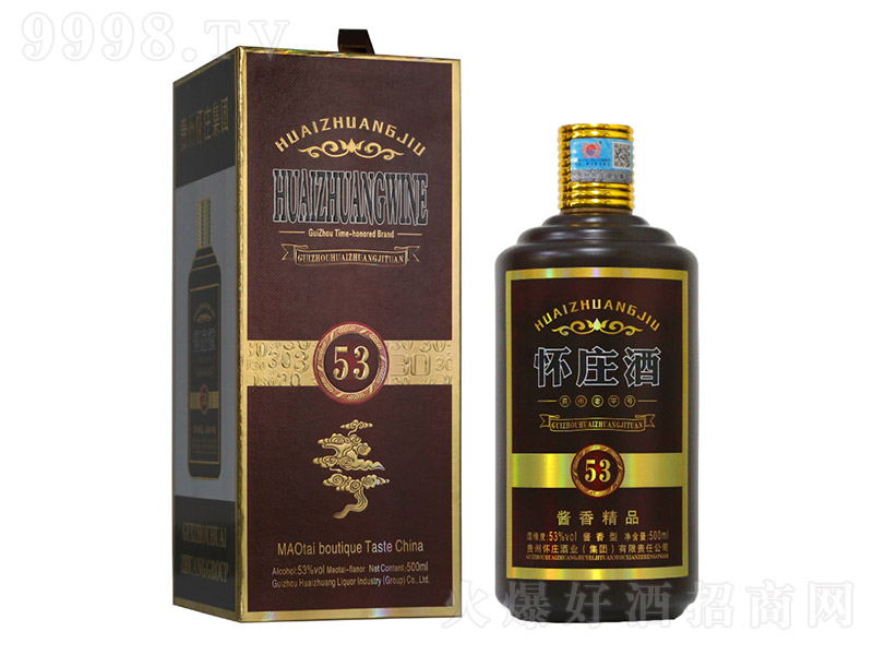 ��ׯ�ƽ��㾫Ʒ �����Ͱ׾ơ�53�� 500ml��