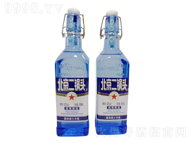 �����ű�������ͷ�ƹ��ʰ�С��ƿ �����͡�52��500ml��