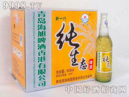 青岛海旭啤酒10°P-1×12（600ml）-啤酒类信息