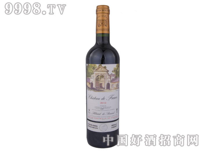 法国梅洛红葡萄酒2012