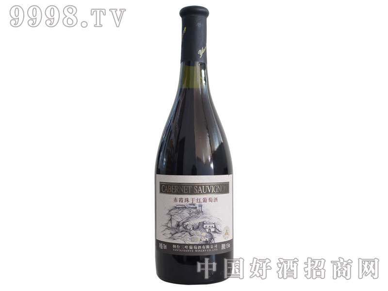 窖藏陈酿赤霞珠干红葡萄酒|烟台三叶葡萄酒有