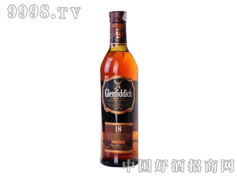 格兰菲迪18年单一纯麦威士忌
