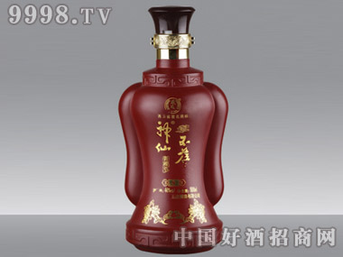 奥烽晶白玻璃瓶神仙酒J-198 550ml|山东郓城奥
