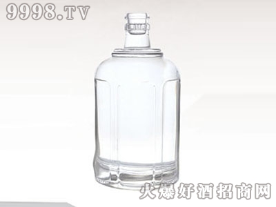 华信晶白玻璃瓶小瓶口JB-212 500ML