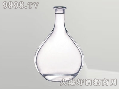 华信晶白玻璃瓶细瓶口JB-189 700ML