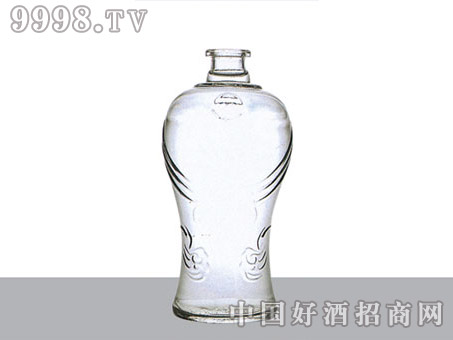 胜利玻璃瓶纹路SL666-500ml|山东郓城胜利玻