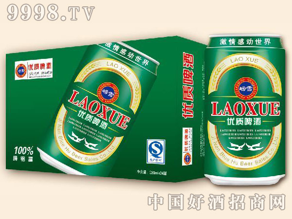 崂雪优质啤酒320ml×24罐
