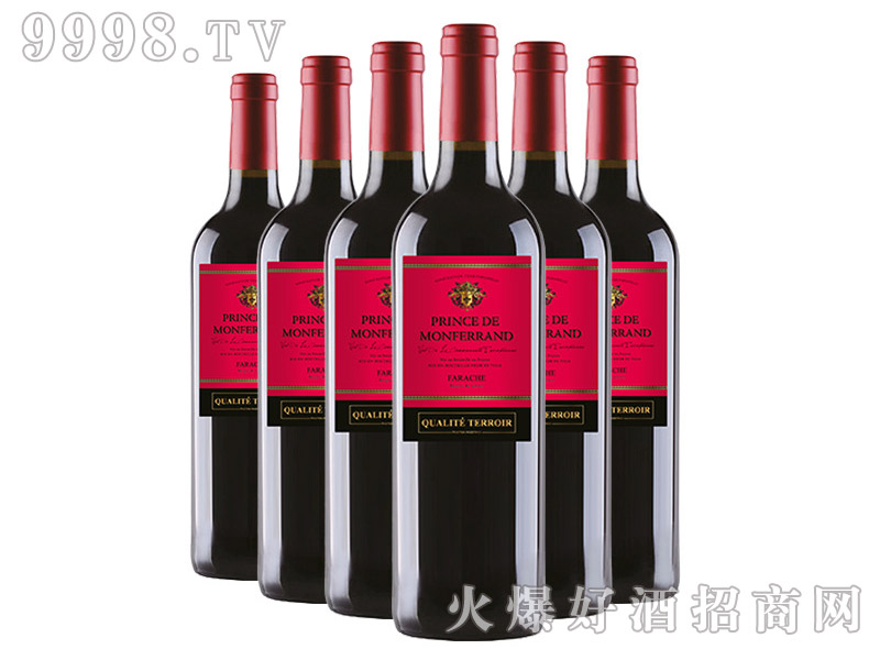 法国法蓝轩vce王子干红葡萄酒750ML|福建凯沃