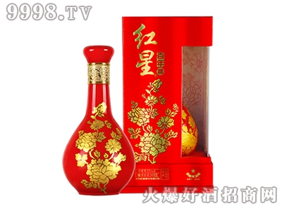 红星酒(红星百年-500mL)牡丹瓶52度-白酒类信息