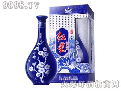 红星二锅头酒(珍品)青花瓷梅花瓶52度-白酒类信息