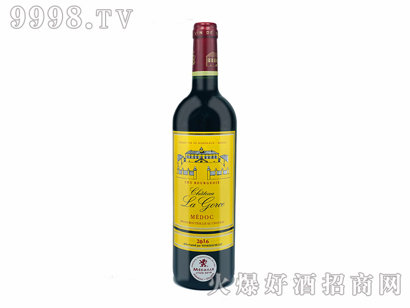 梅多克拉高斯红葡萄酒2016【750ml】