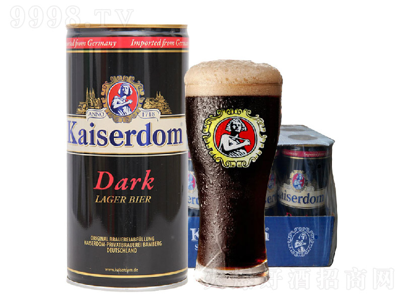 德国凯撒黑啤酒1L