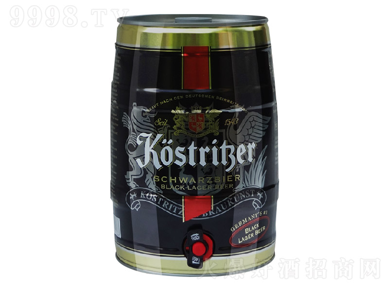 德国卡力特黑啤酒5L