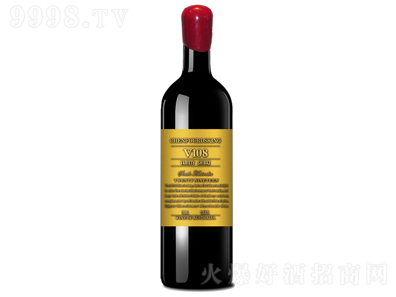 澳大利亚亨富酒王V108西拉干红葡萄酒【15° 750ml】-红酒类信息