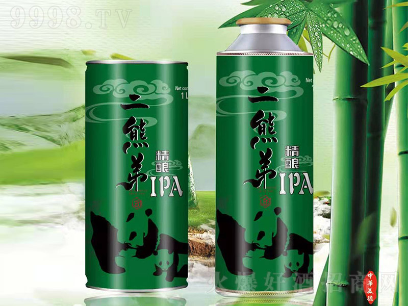 二熊弟精酿IPA啤酒【13.5° 1L】
