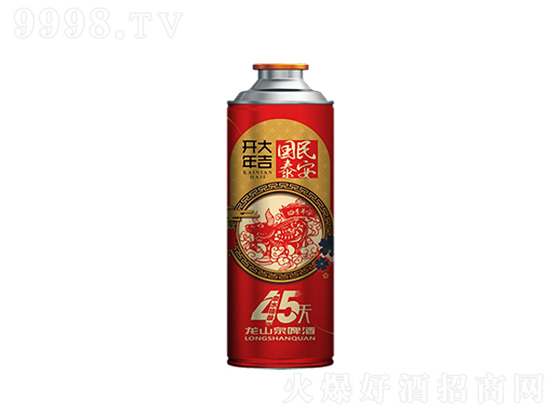 龙山泉啤酒艾尔原浆红罐【11度 500ml】