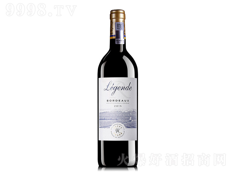 法国波尔多拉菲传奇干红葡萄酒【12.5° 750ml】