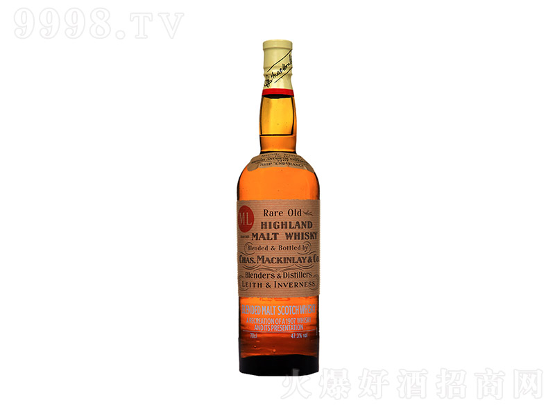 麦肯雷夏克顿苏格兰麦芽威士忌700ml