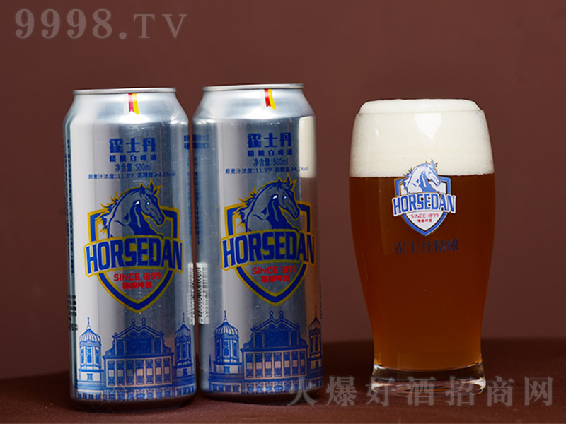 霍士丹精酿白啤酒罐【11° 500ml】