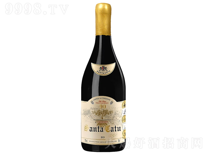 圣卡图・90老藤干红葡萄酒【15° 750ml】-红酒类信息