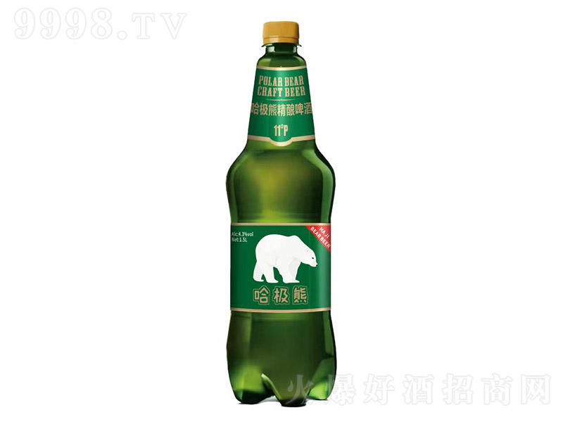 哈极熊精酿啤酒【11° 1.5L】