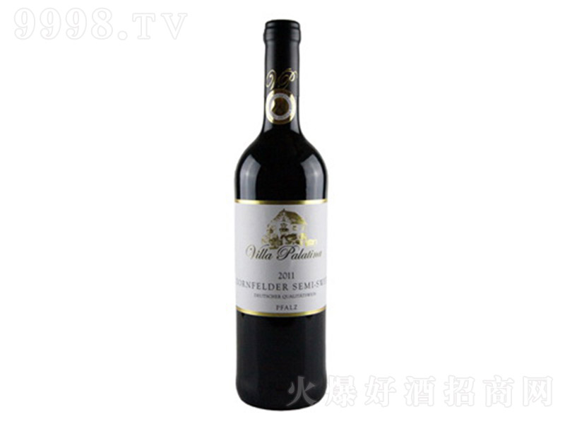 华伦天堡丹菲特半甜红葡萄酒2011【12.5° 750ml】