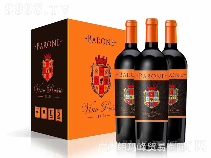 巴罗纳半干红葡萄酒750ml