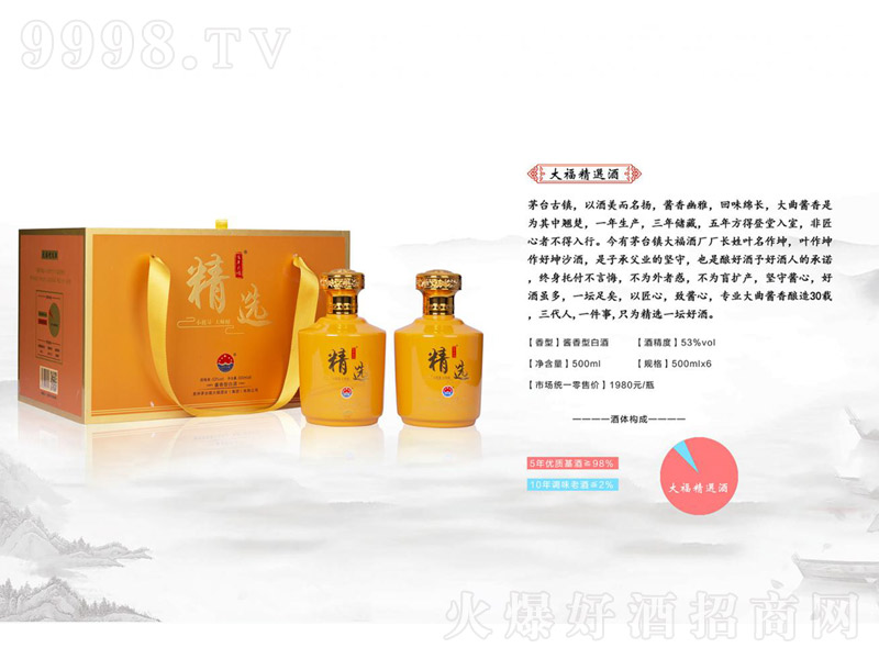 ����󸣾�ѡ�����Ͱ׾ơ�53��500ml��-�׾�����Ϣ