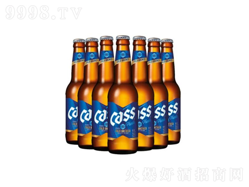 cass凯狮啤酒（玻璃瓶装）韩国进口啤酒原味啤酒330ml