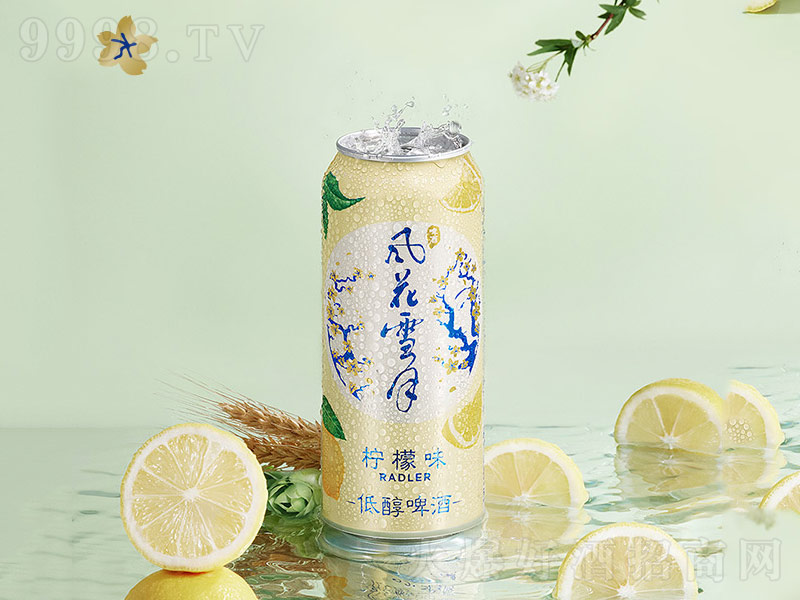 风花雪月啤酒柠檬味【1度500ml】