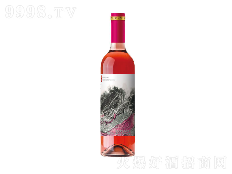 菲尼克司凤灵甜桃红葡萄酒750ml
