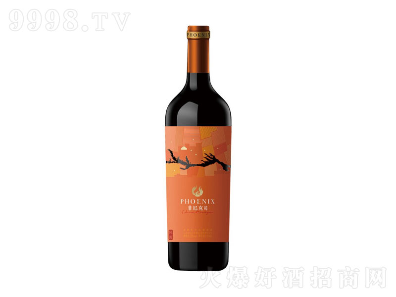 凤源系列赤霞珠干型葡萄酒2017年份国产红酒单支装750ML