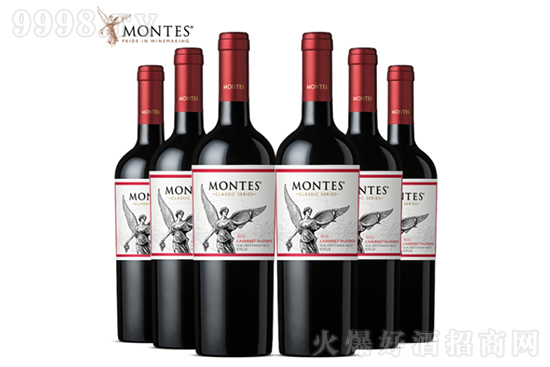 智利蒙特斯經典系列赤霞珠紅葡萄酒14°750ml整箱裝，多少錢？