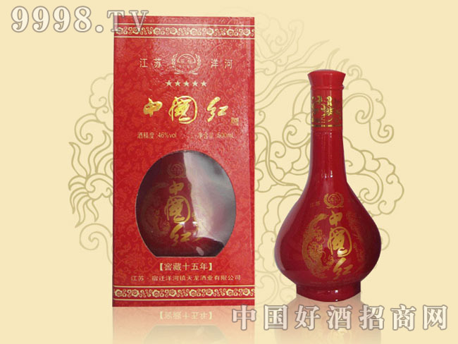 中国红 十五年|江苏洋河天龙酒业有限公司-白酒