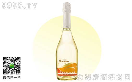 西班牙爱之湾晶白莫斯卡托起泡葡萄酒价格- 火