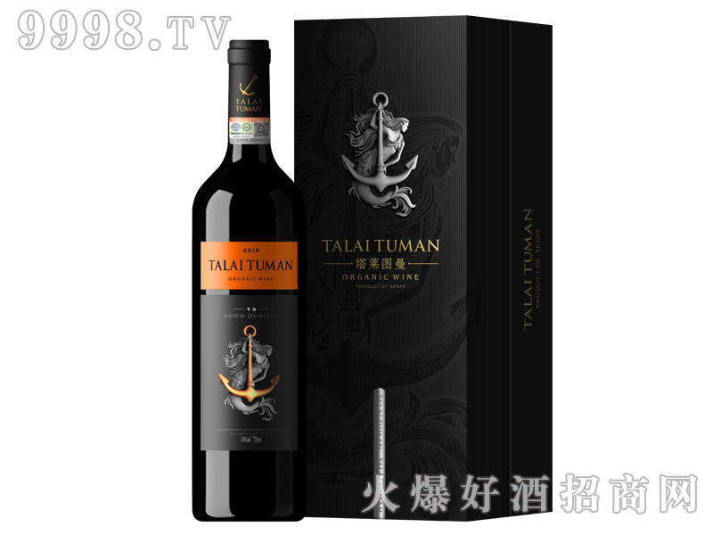 塔莱图曼・美人鱼优级干红葡萄酒T5