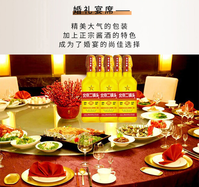 永定河北京二锅头酒金42°500ml浓香型白酒