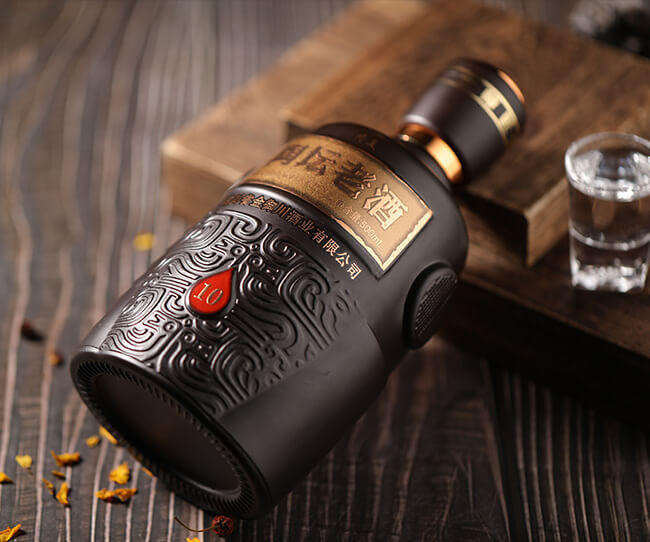 川美酒陶坛老酒10浓香型白酒【52°50