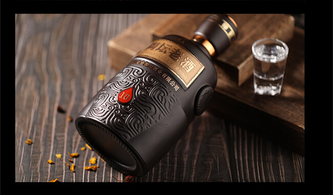 川美酒陶坛老酒10浓香型白酒【52°50