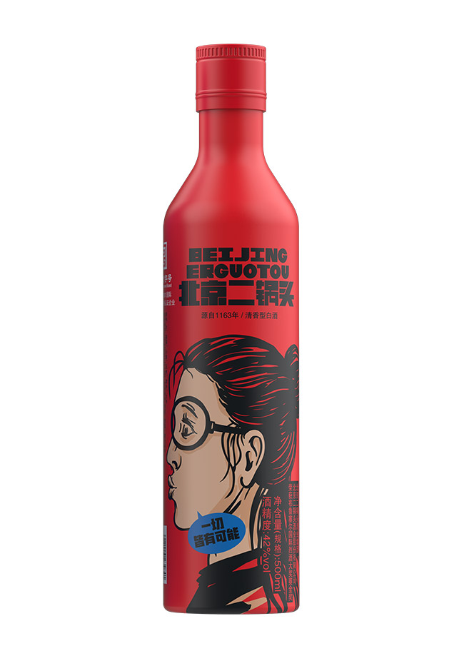 ���ᱱ������ͷ��ʱ����ƿ����������Ͱ׾ơ�42��500ml��