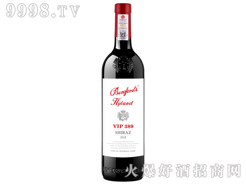 奔富海兰酒庄VIP389干红葡萄酒