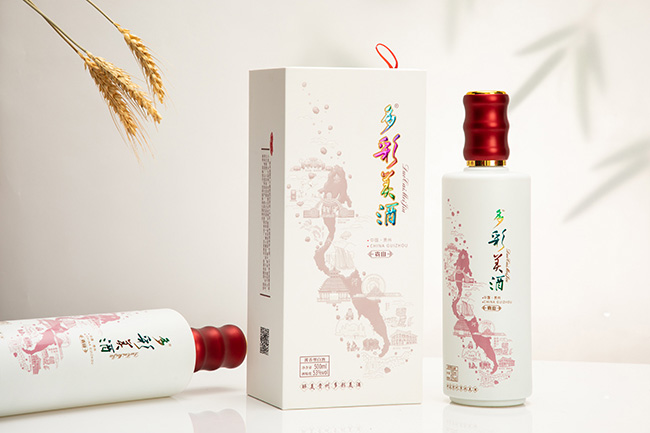 多彩美酒·贵山53°500ml酱香型白酒