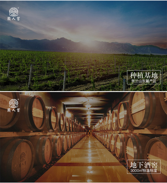 类人首2009经典干红葡萄酒12°750ml