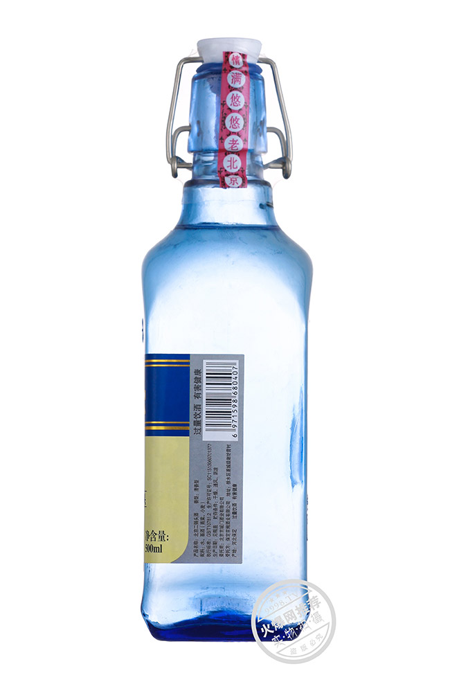 京阔北京二锅头酒方瓶 清香型白酒【42° 500ml】