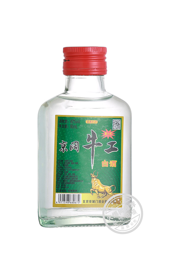 京阔牛工白酒 浓香型白酒【42° 90ml】