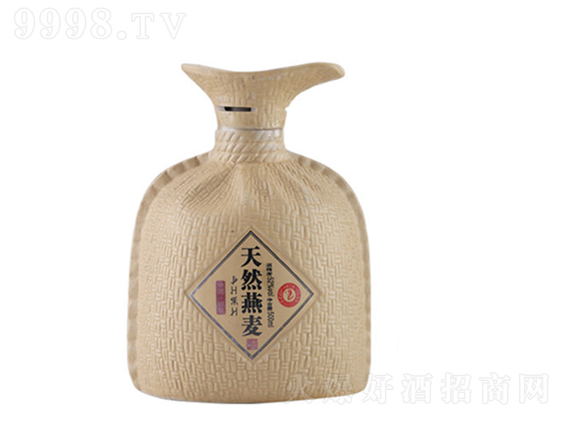 索玛花天然燕麦酒 清香型白酒【52° 500ml】