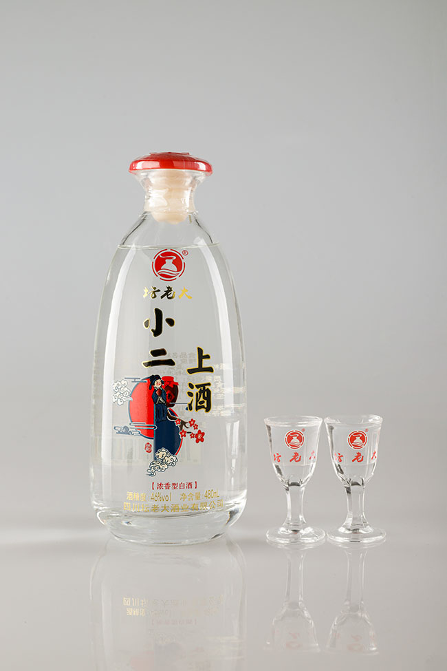 坛老大酒·小二上酒 浓香型白酒【46° 480ml】