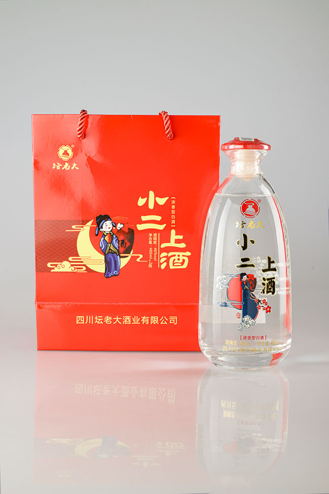 坛老大酒·小二上酒 浓香型白酒【46° 480ml】