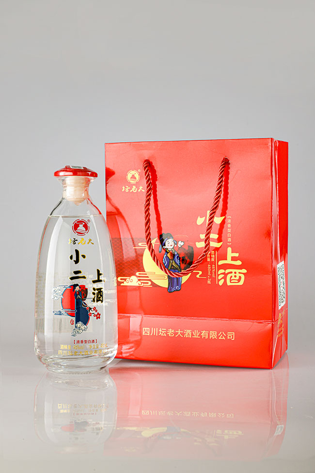 坛老大酒·小二上酒 浓香型白酒【46° 480ml】