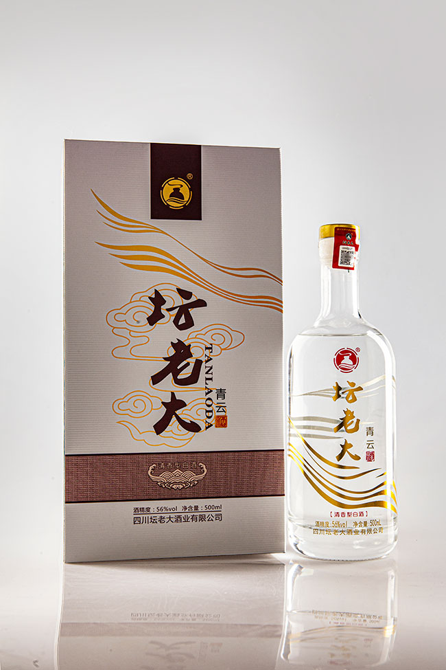 坛老大酒·青云(礼盒) 清香型白酒【56° 500ml】